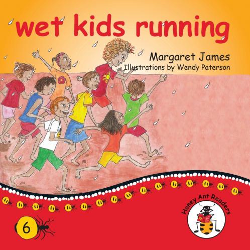 wet kids running