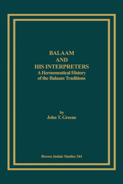Balaam and His Interpreters