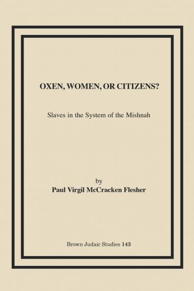 Oxen Women or Citizens?