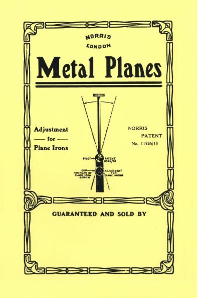 Norris Metal Planes
