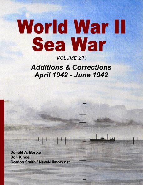 World War II Sea War Volume 21