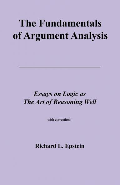 The Fundamentals of Argument Analysis