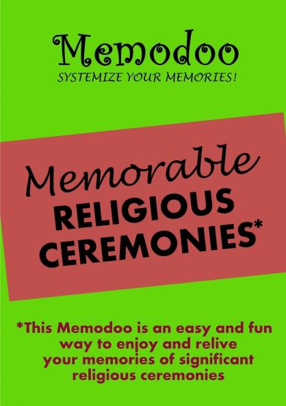 Memodoo Memorable Religious Ceremonies