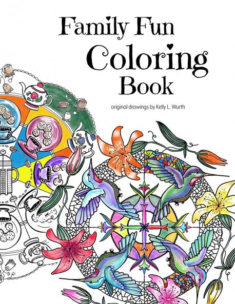 Family Fun Coloring Book