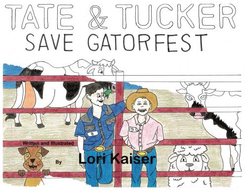 TATE & TUCKER SAVE GATORFEST COLORING BOOK