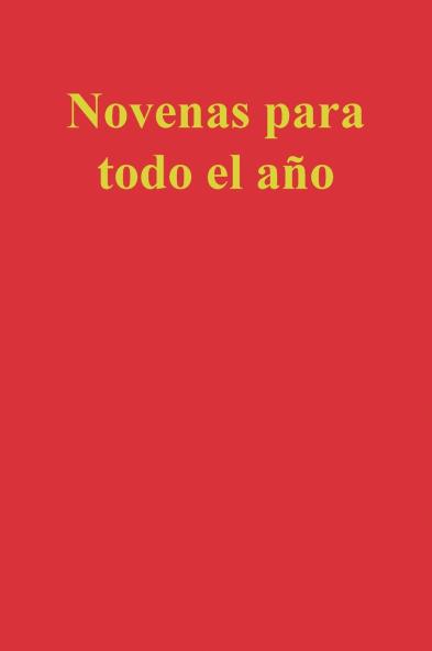 Novenas para todo el año