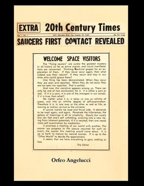 SAUCERS FIRST CONTACTED  REVEALED  20Th Century Times