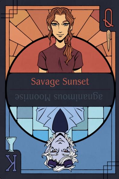 Magnanimous Moonrise & Savage Sunset