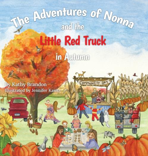 The Adventures of Nonna and the Little Red Truck in Autumn