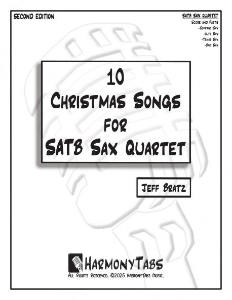 10 Christmas Songs for SATB Sax Quartet