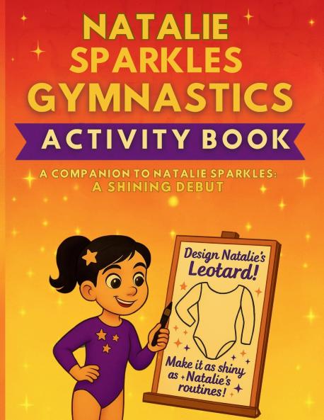 Natalie Sparkles Gymnastics Activity Book