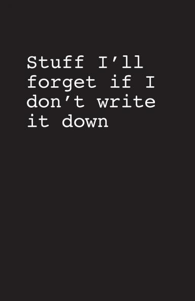 Publish Her Journal (Stuff)