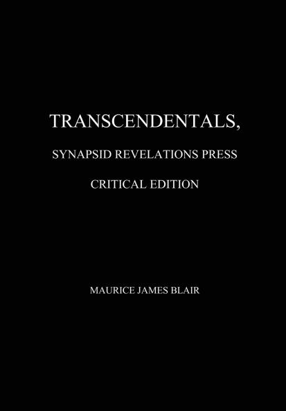 Transcendentals Synapsid Revelations Press Critical Edition