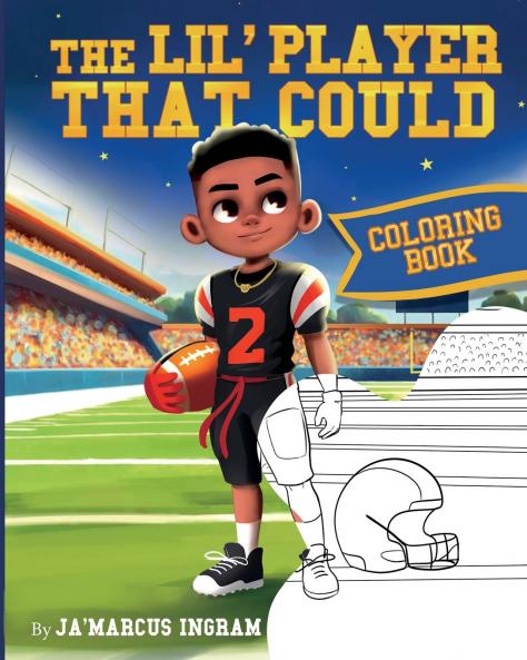 The Lil' Player That Could Coloring Book