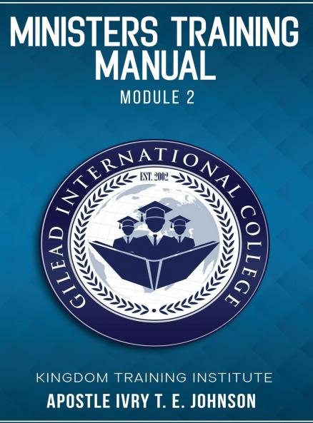 Ministers Training Manual