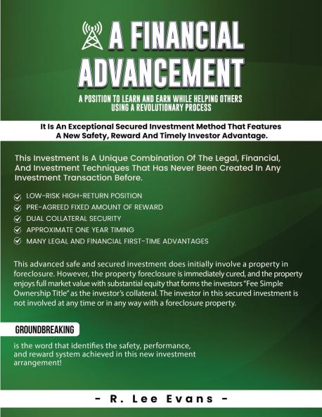 A Financial Advancement