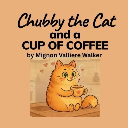 Chubby the Cat and a Cup of Coffee