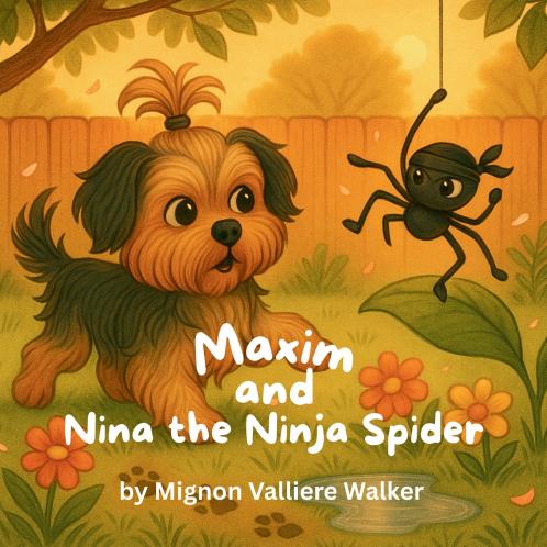Maxim and Nina the Ninja Spider