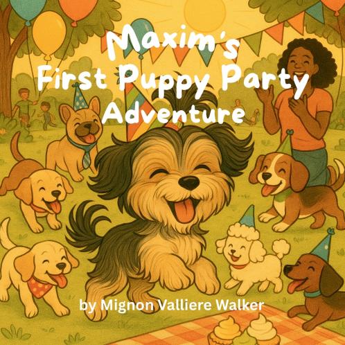 Maxim's First Puppy Party Adventure