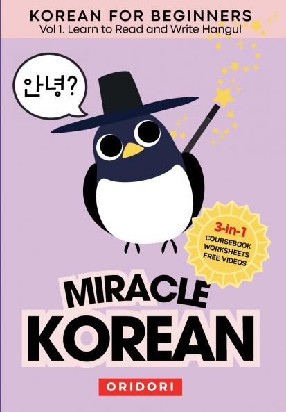 Miracle Korean 1. Learn to Read and Write Hangul for Beginners