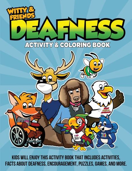 Deafness Activity & Coloring Book