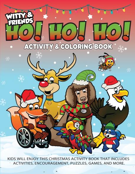 Ho! Ho! Ho! Activity & Coloring Book
