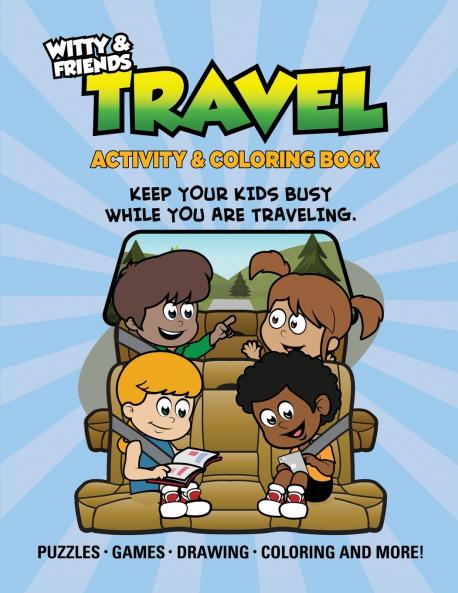 Travel Activity & Coloring Book