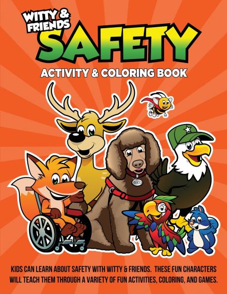 Safety Activity & Coloring Book
