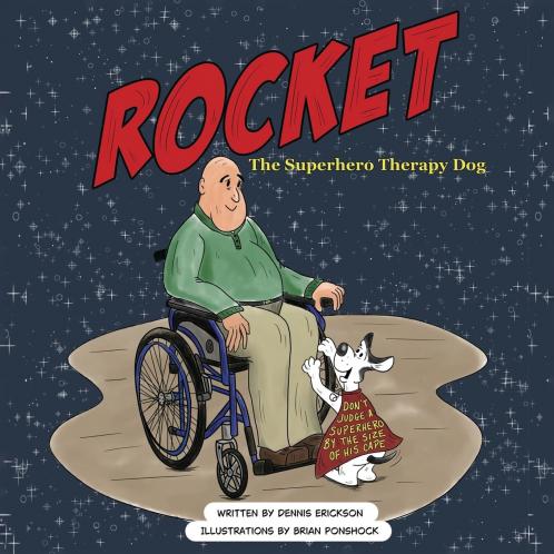 Rocket the Superhero Therapy Dog
