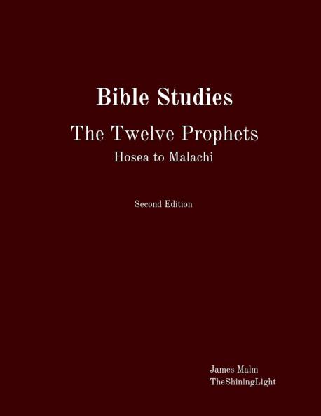 Bible Studies The Twelve Prophets Hosea to Malachi