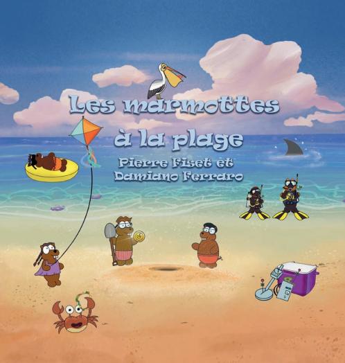 Les marmottes à la plage