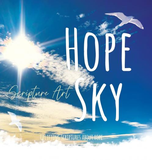 Hope Sky Scripture Art Book