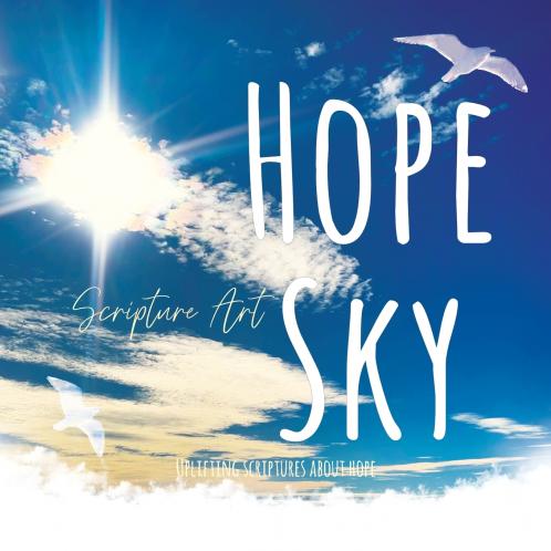 Hope Sky Scripture Art Book
