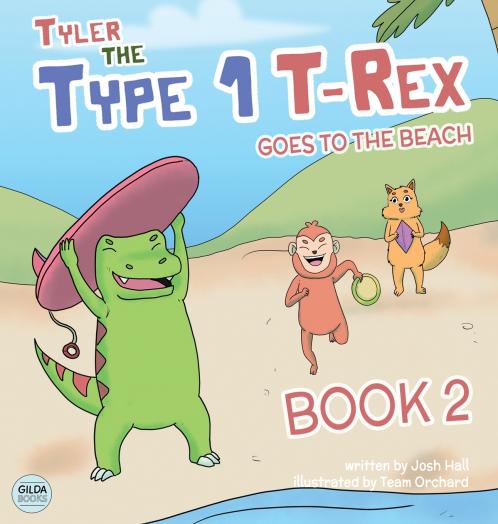 Tyler the Type 1 T-Rex Goes to the Beach