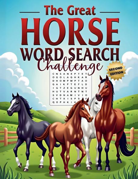 The Great Horse Word Search Challenge (Second Edition)