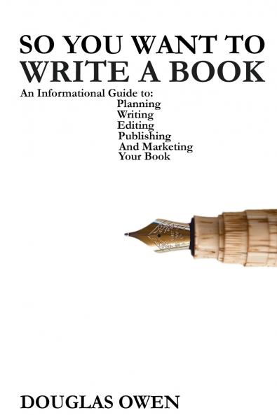 So You Want To Write A Book