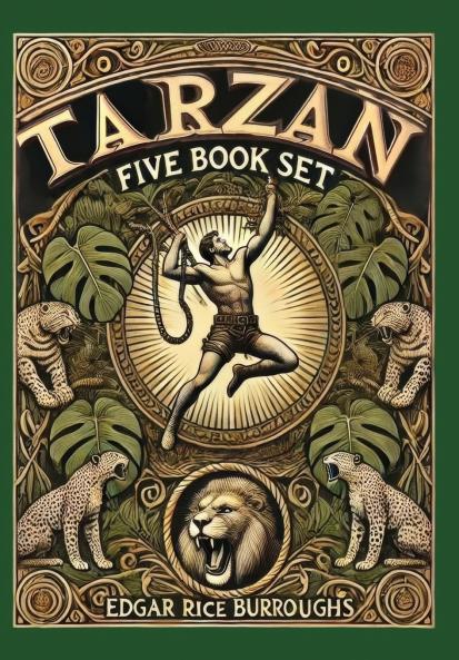 Tarzan 5 Book Set (Collector's Edition) (Laminated Hardback with Jacket)