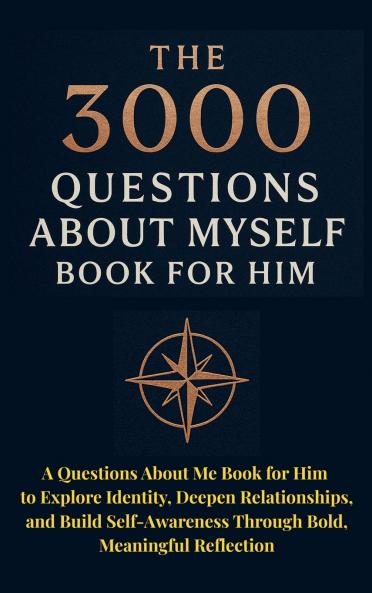 The 3000 Questions About Myself Book for Him