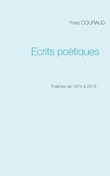 Ecrits poètiques