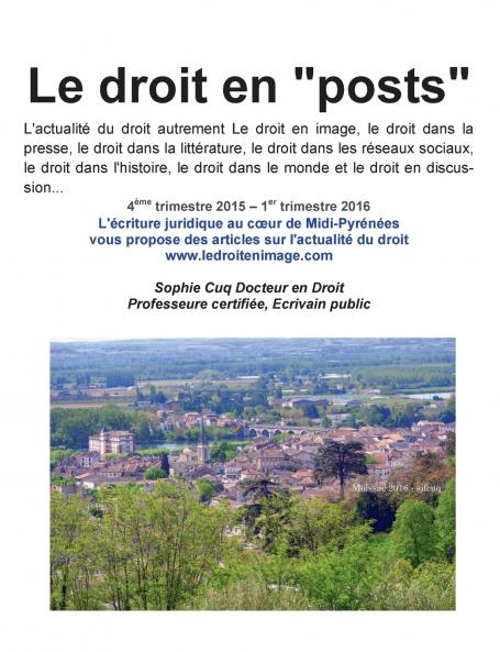 Le droit en posts