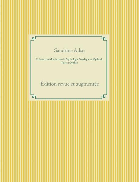 Création du Monde dans la Mythologie Nordique et Mythe du Poète