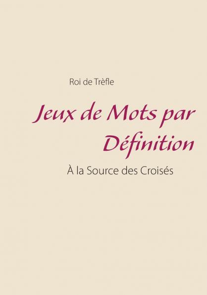 Jeux de Mots par D��finition