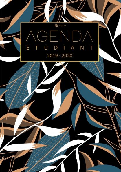Agenda Etudiant 2019/2020 - Calendrier Agenda Semainier de Août 2019 à Août 2020 et Agenda Journalier Scolaire - Cadeau Enfant et Étudiant