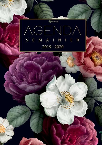 Agenda Semainier 2019 2020 - Agenda de Poche et Calendrier Août 2019 à Décembre 2020 Agenda Journalier
