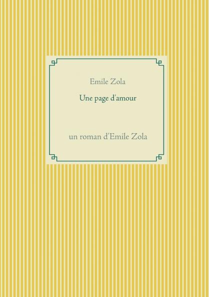 Une page d'amour