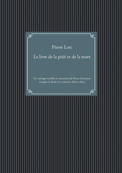 Le livre de la pitié et de la mort