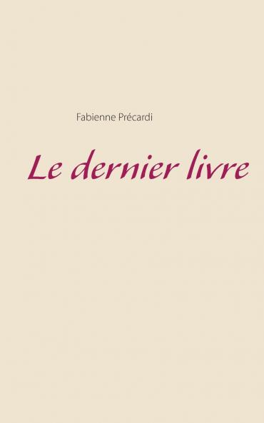 Le dernier livre