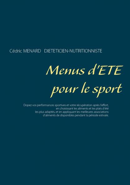 Menus d'été pour le sport