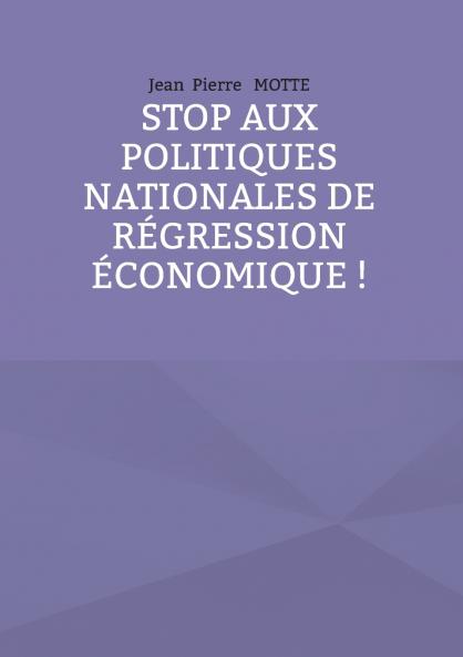 Stop aux politiques nationales de r��gression ��conomique !