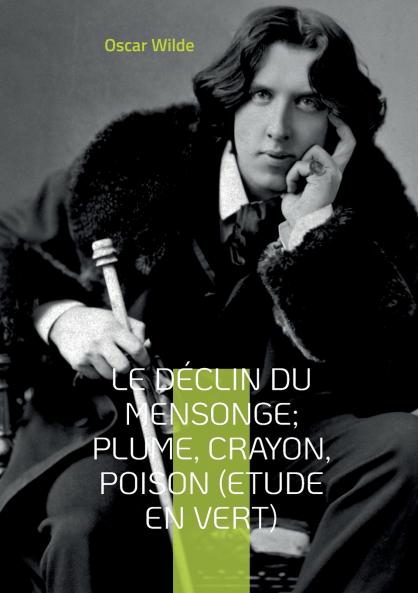 Le Déclin du Mensonge; Plume Crayon Poison (Etude en vert)
